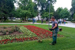LESKOVAC: UREĐENJE GRADA – PARKOVA I TROTOARA