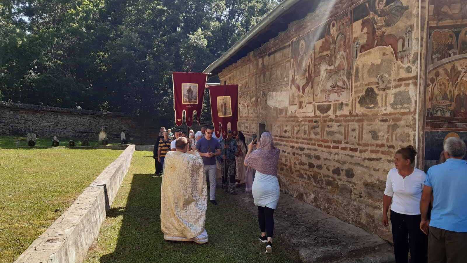 LESKOVAC: Manastir Svetog Jovana Krstitelja u Jašunji obeležio krsnu slavu