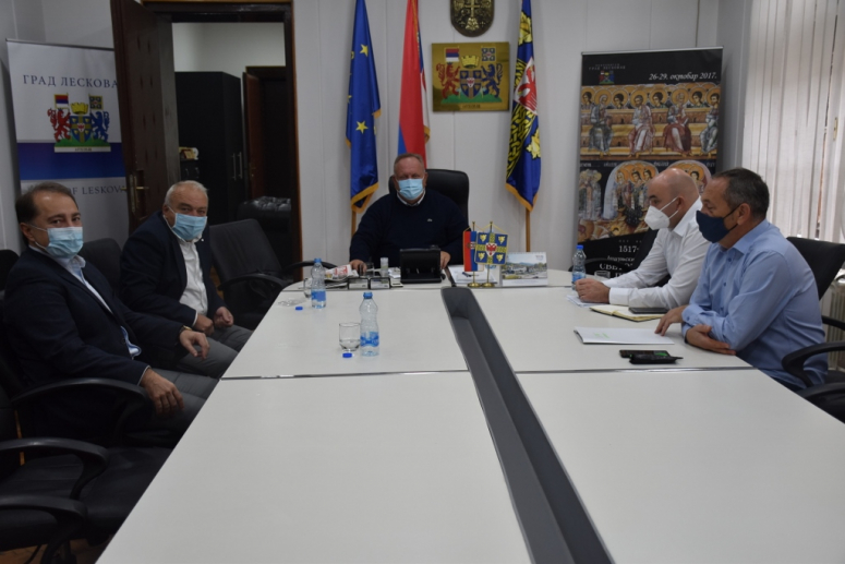 LESKOVAC: Dr Goran Cvetanović razgovarao sa Draganom Ćirićem, vlasnik D-Company