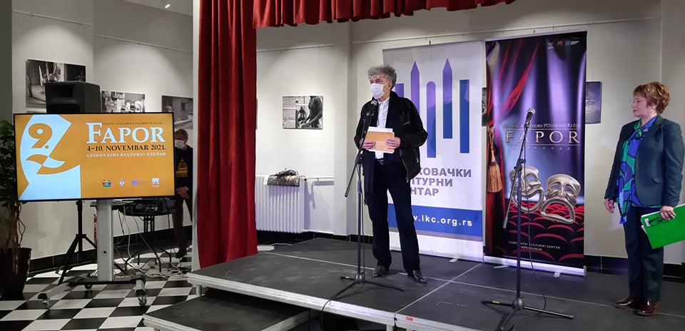 Fapor: Deveti festival pozorišne režije u Leskovačkom kulturnom centru Fapor: Deveti festival pozorišne režije u Leskovačkom kulturnom centru