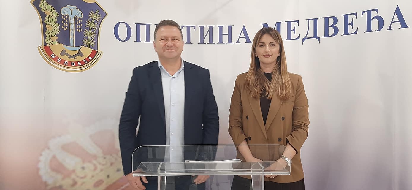Aleksandra Čamagić, pomoćnica ministra u Ministarstvu za brigu o porodici i demografiju posetila Medveđu