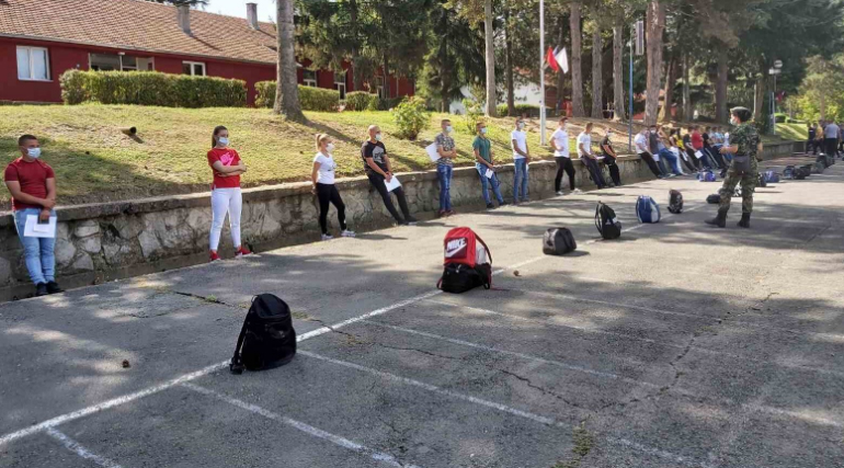 Primljena nova generacija za dobrovoljno služenje vojnog roka