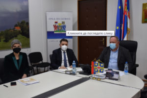 Generalni sekretar Stalne konferencije gradova i opština Nikola Tarbuk u Leskovcu