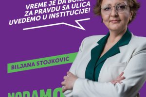 Izbori 2022: Biljana Stojković, kandidat za predsednika Republike Srbije, biografija
