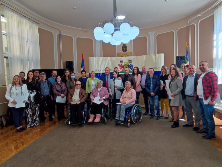 Удружењима социјалне заштите исплаћена прва рата Удружењима социјалне заштите исплаћена прва рата