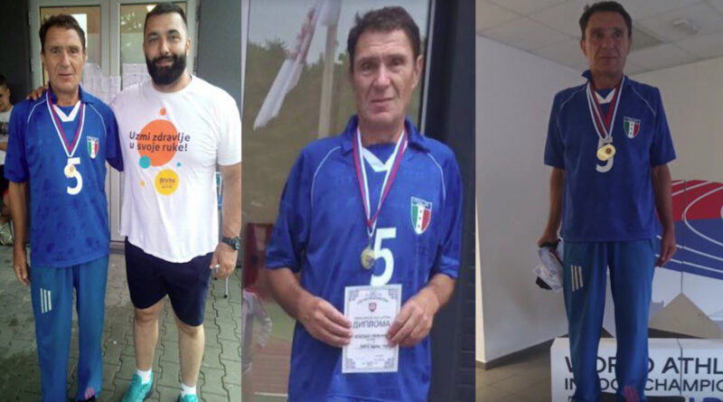 Nebojša Stefanović, član AK „Dubočica“, osvojio dve zlatne medalje na Otvorenom državnom prvenstvu u atletici za veterane Nebojša Stefanović, član AK „Dubočica“, osvojio dve zlatne medalje na Otvorenom državnom prvenstvu u atletici za veterane