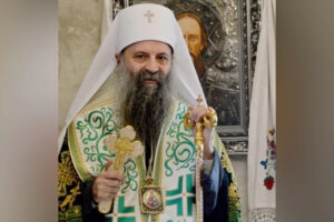 Povodom ustoličenja srpskog Patrijarha u Pećkoj patrijaršiji, čestitku uputio gradonačelnik Leskovca dr Goran Cvetanović