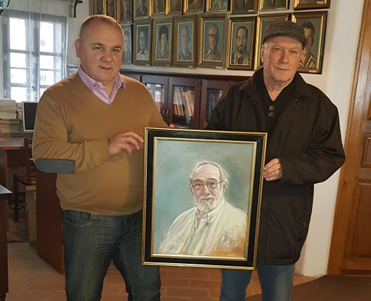 Foto-vest: Portret Nikole Živkovića Gazibare u zbirci „Moji prijatelji“ Narodne biblioteke „Desanka Maksimović“ Foto-vest: Portret Nikole Živkovića Gazibare u zbirci „Moji prijatelji“ Narodne biblioteke „Desanka Maksimović“