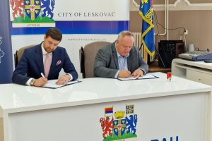 Edin Đerlek, ministar zadužen za ravnomerni regionalni razvoj, boravio u Leskovcu