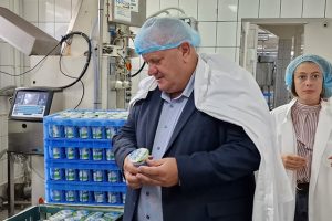 Mlekara „Biomlek“ – Tulovo: Poseta gradonačelnika dr Gorana Cvetanovića
