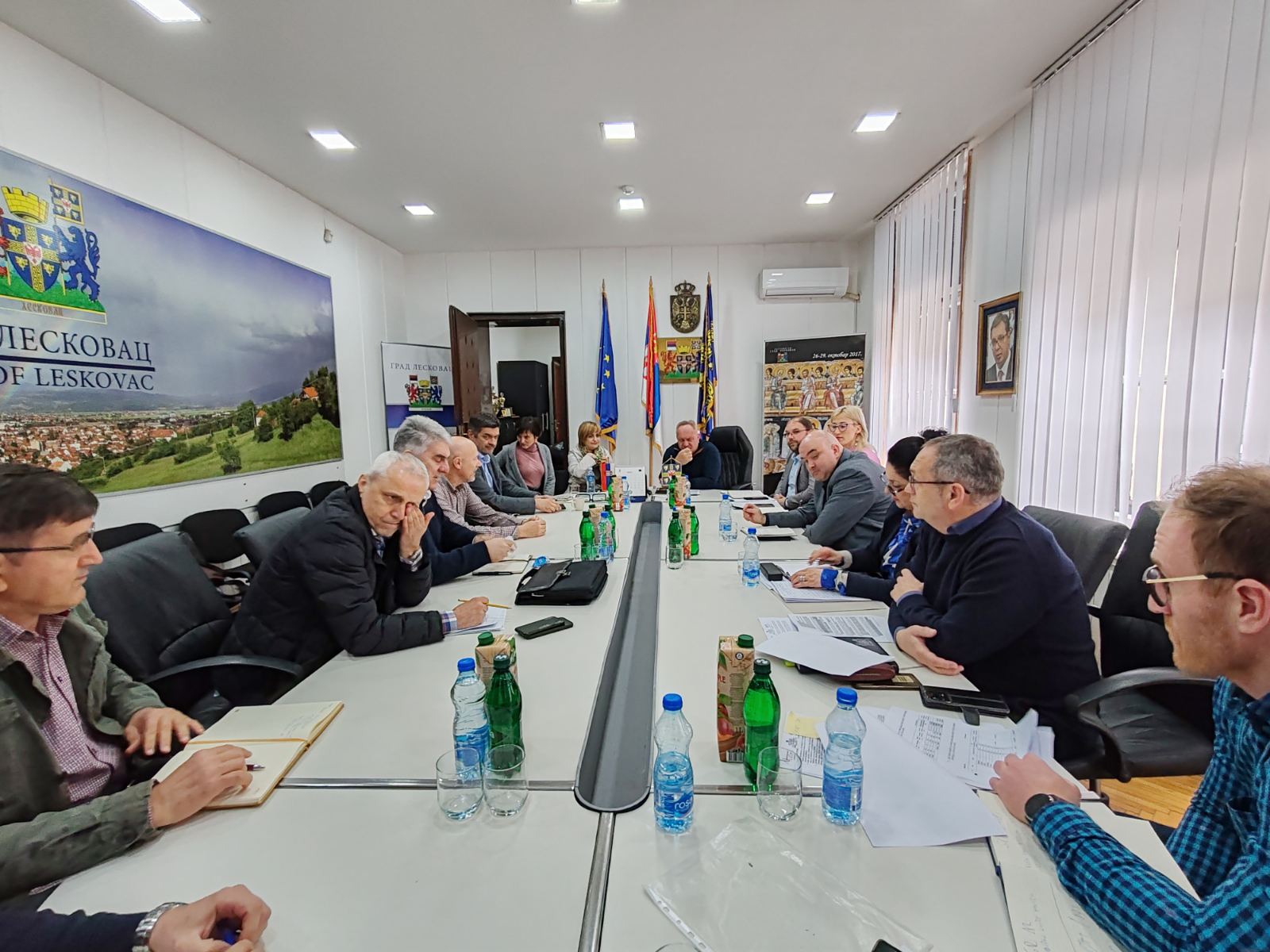Leskovac: Sastanak dr Gorana Cvetanovića sa predstavnicima „Srbijagasa“ Leskovac: Sastanak dr Gorana Cvetanovića sa predstavnicima „Srbijagasa“