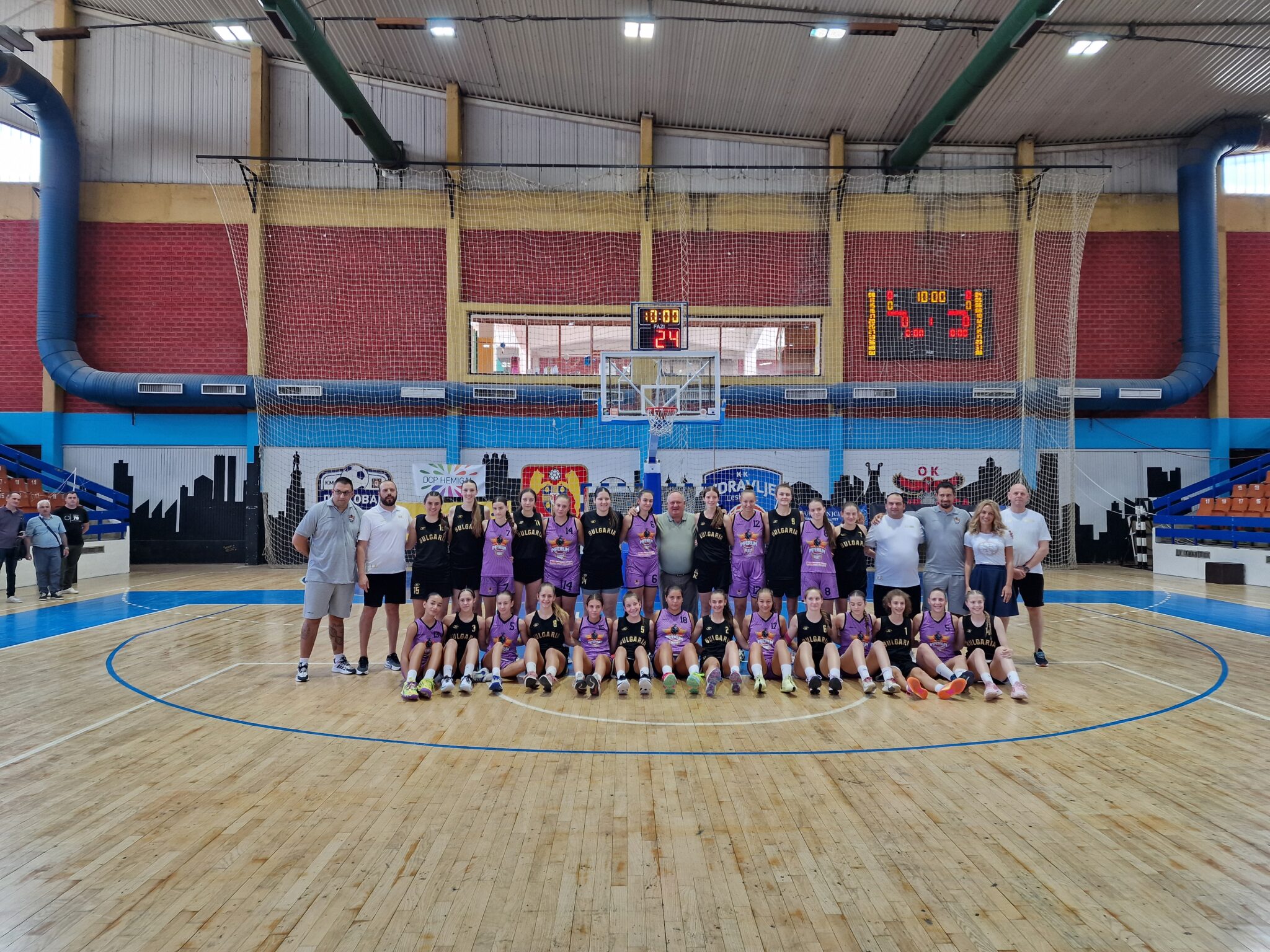 Leskovac: Prijateljska utakmica košarkašica KK „Imperium“ reprezentacije Republike Bugarske Leskovac: Prijateljska utakmica košarkašica KK „Imperium“ reprezentacije Republike Bugarske
