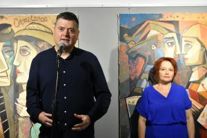 Leskovački kulturni centar: Otvorena izložba slika „Moj put“, autor Nikola Marković