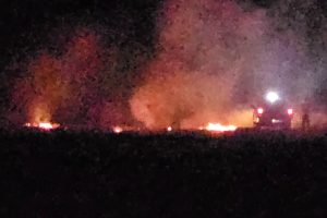 Leskovac: Požar na otvorenom u ataru sela Guberevca