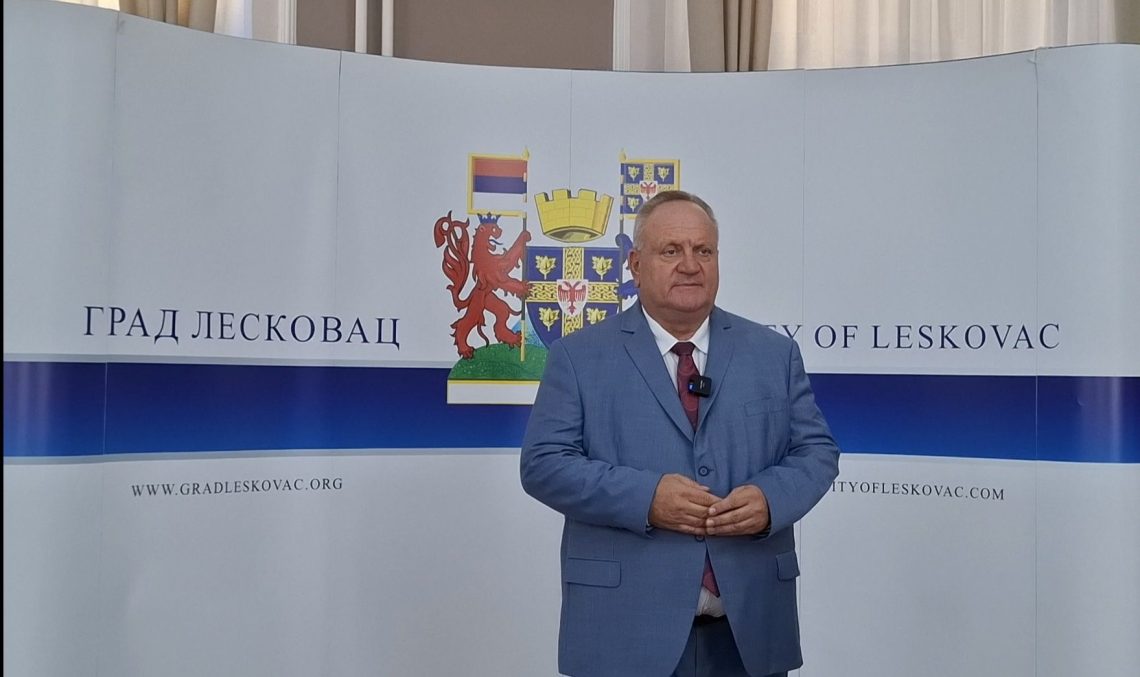 Gradonačelnik Leskovca dr Goran Cvetanović: Budžet je takav da će moći da se pokriju sve svere društvenog života