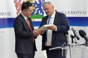 Gradonačelnik Leskovca dr Goran Cvetanović ugostio ambasadora Republike Koreje