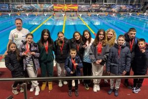 Plivački klub Leskovac: Osvojili 21 medalju na međunarodnom takmičenju u Skoplju
