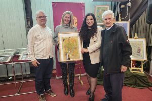 Nadica Stojanović: Izložba kolaža „Iščekivanje“ u Narodnoj biblioteci Smederevo