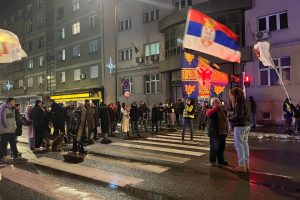 Leskovac: Studenti Tehnološkog fakulteta i građani obeležili godišnjicu blokade ove ustanove