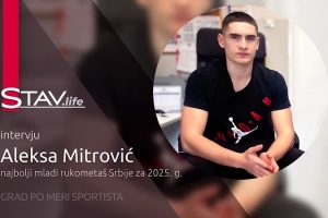 Leskovac: Aleksa Mitrović proglašen za najboljeg mladig rukometaša Srbije