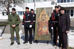 Leskovac – Vučje: Bratislav Bata Anđelković – Ikona Kneza Lazara u Novom Sadu