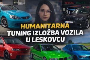 Leskovac: Humanitarna izložba tuning vozila, sredstva za lečenje Ane Živković