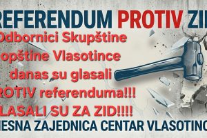 Bitka za Vlasinu: Odbornici glasali protiv referenduma!