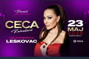 Leskovac: Svetlana Ceca Ražnjatović – veliki koncert 23. maja
