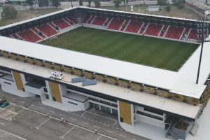 Ženska fudbalska reprezentacija Srbije na stadionu „Dubočica“ igra meč 3. kola kvalifikacija za Prvenstvo sveta