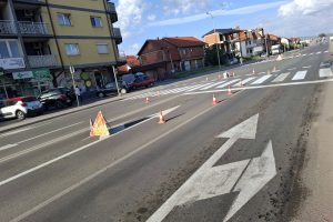 Leskovac: Promena horizontalne signalizacije na Bulevaru Nikole Pašića