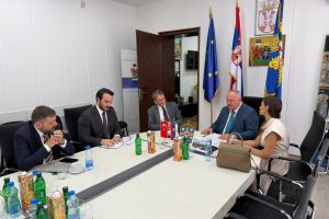 Leskovac: Susret ambasadora Turske i gradonačelnika dr Gorana Cvetanovića