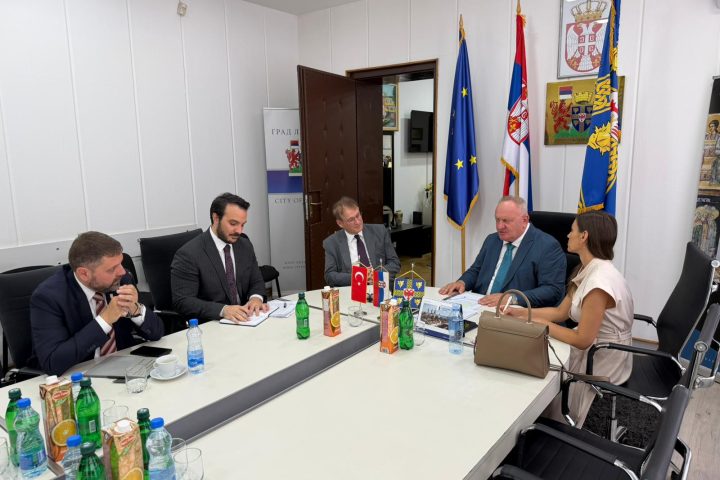 Leskovac: Susret ambasadora Turske i gradonačelnika dr Gorana Cvetanovića
