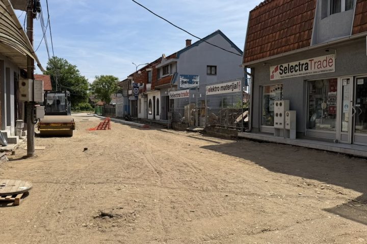 Leskovac: Rekonstrukcija ulice Veternički trg, vrednost radova sedam miliona dinara